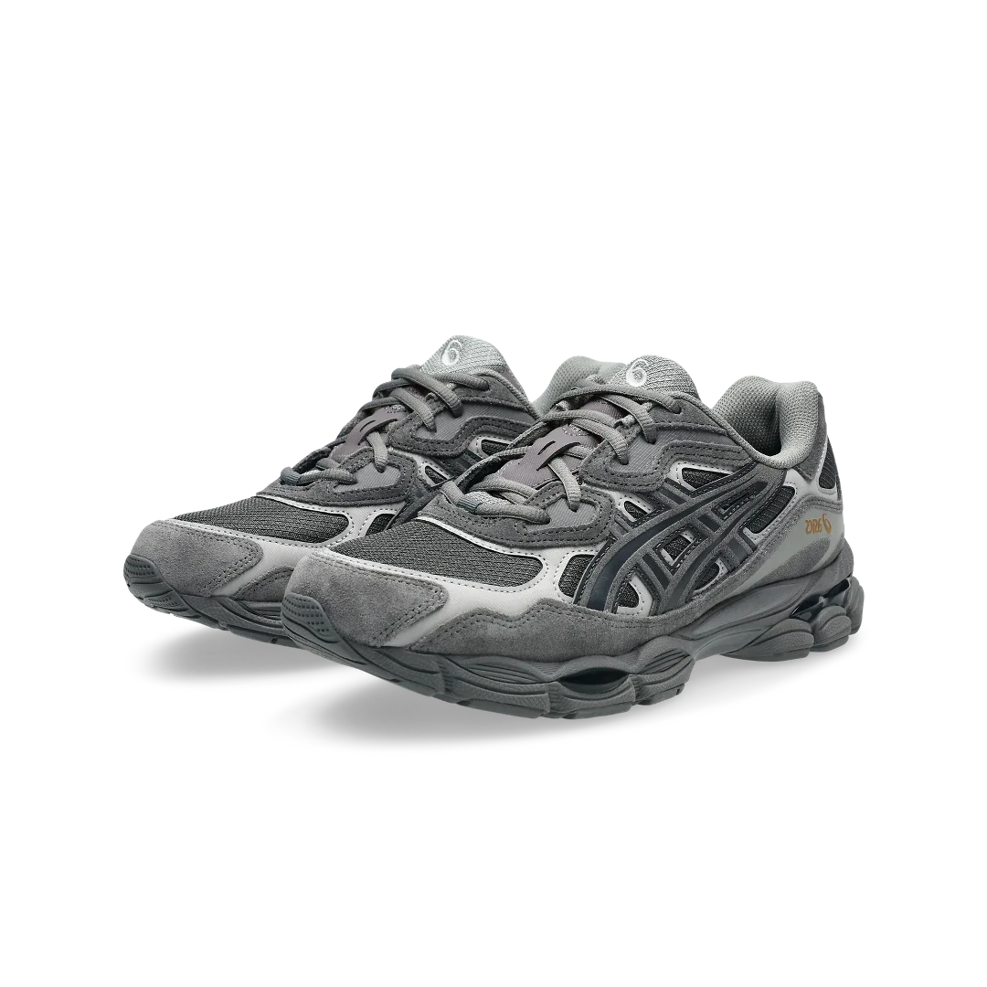 ASICS Gel-NYC Obsidian Grey - vista lateral interior