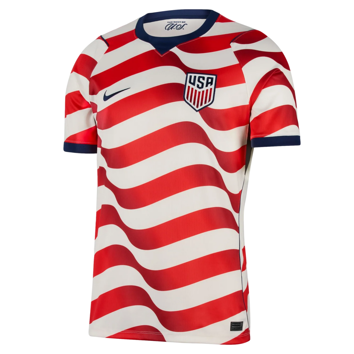 Palace x Nike England Dri-FIT Football Jersey Pewter Grey/Bright Crimson