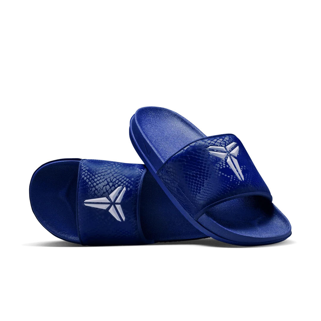 Nike Kobe Offcourt Slide Deep Royal Blue White