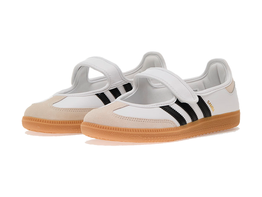 Adidas Samba Jane White Black Gum