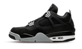 Air Jordan 4 Black Canvas