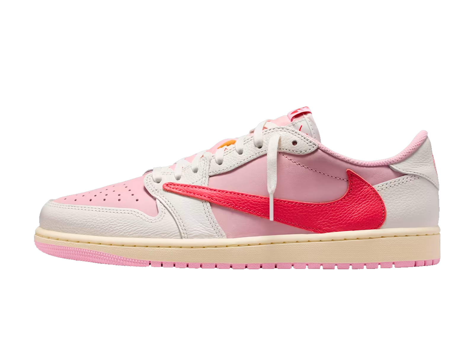 Air Jordan 1 Low x Travis Scott Shy Pink and Tropical Pink