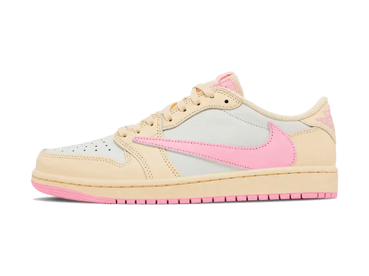 Air Jordan 1 Low x Travis Scott Muslin and Shy Pink