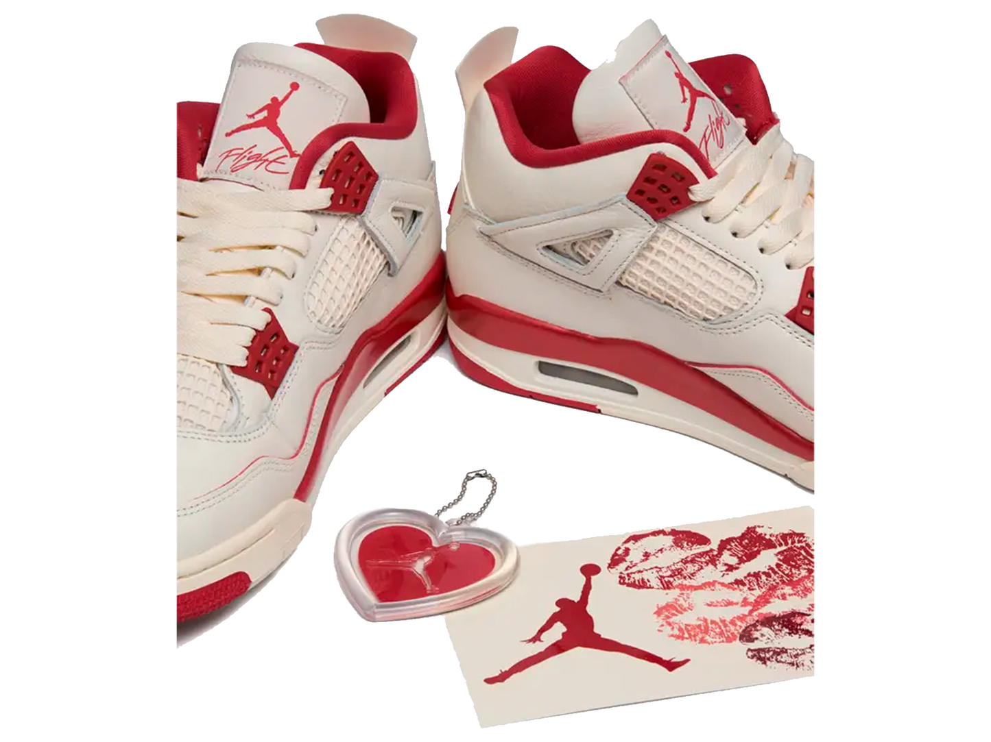 Air Jordan 4 Retro Valentine's Day Sierra Red