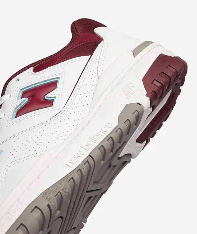 New Balance 550 Burgundy Cyan