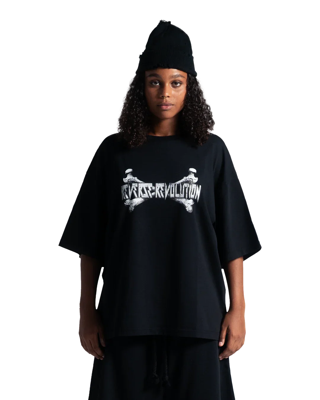 METALIC BONES TEE