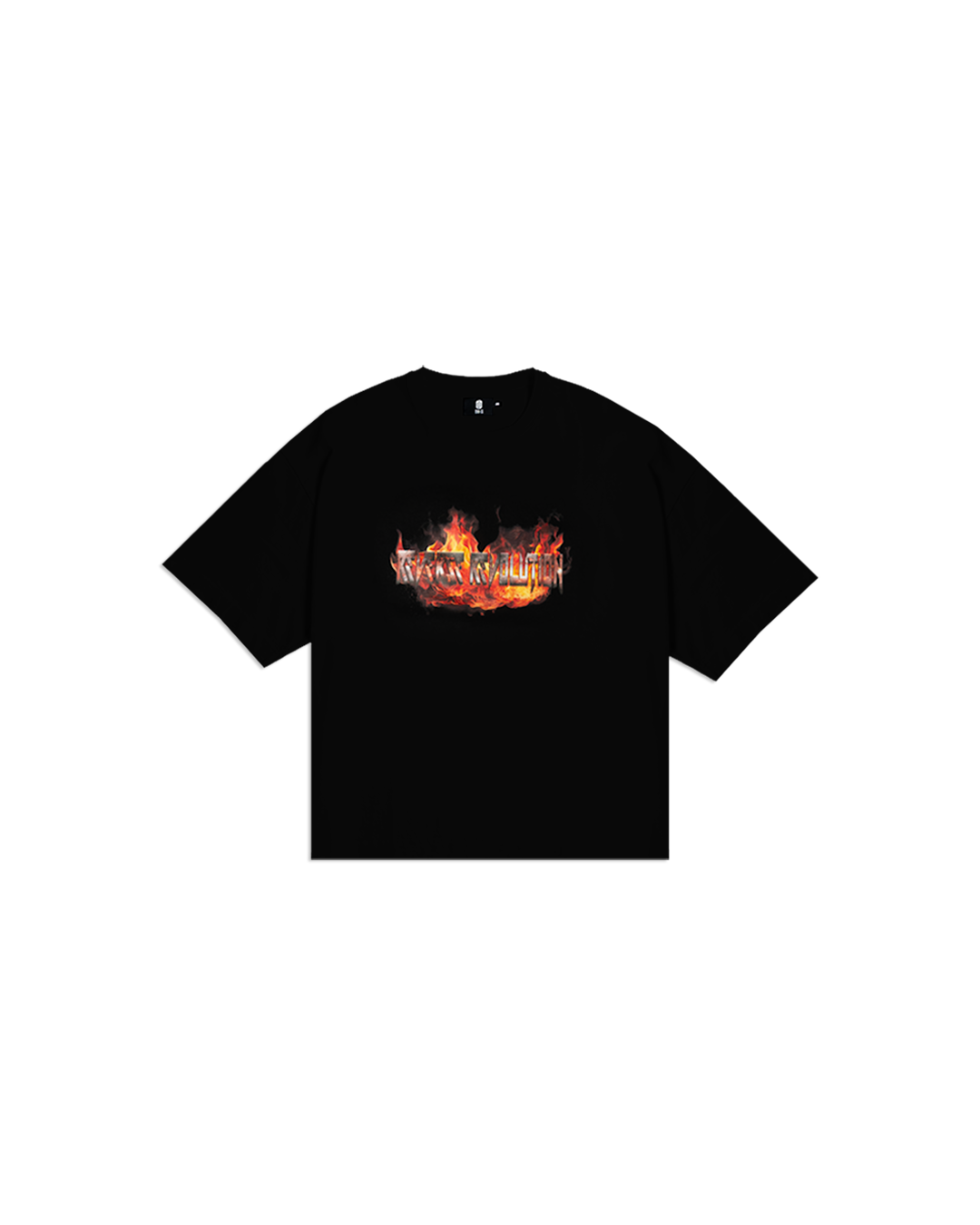 SKULL IN FLAMES TEE