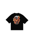 TEE-SHIRT CRÂNE EN FLAMMES