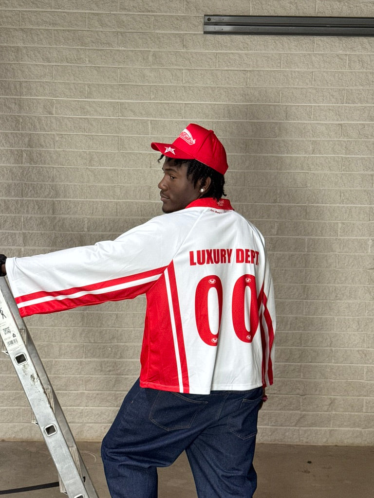 Longsleeve Football Jersey White