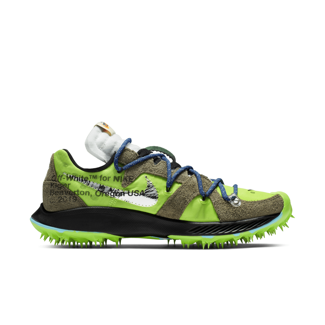 Nike Zoom Terra Kiger 5 OFF-WHITE Electric Green