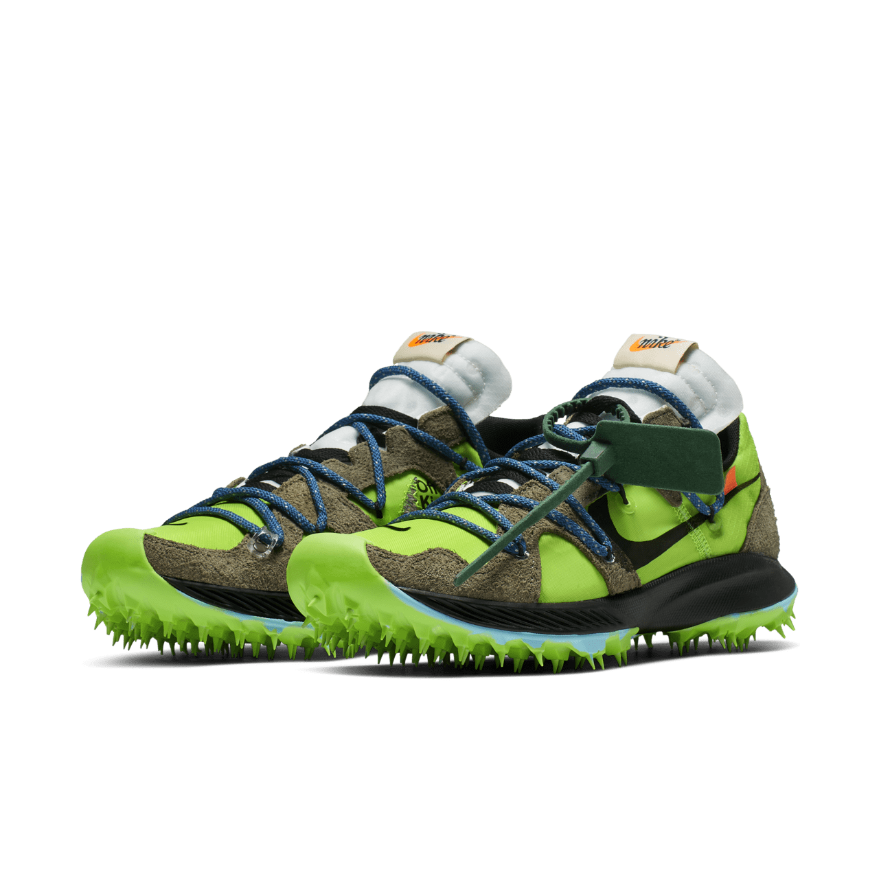 Nike Zoom Terra Kiger 5 OFF-WHITE Electric Green