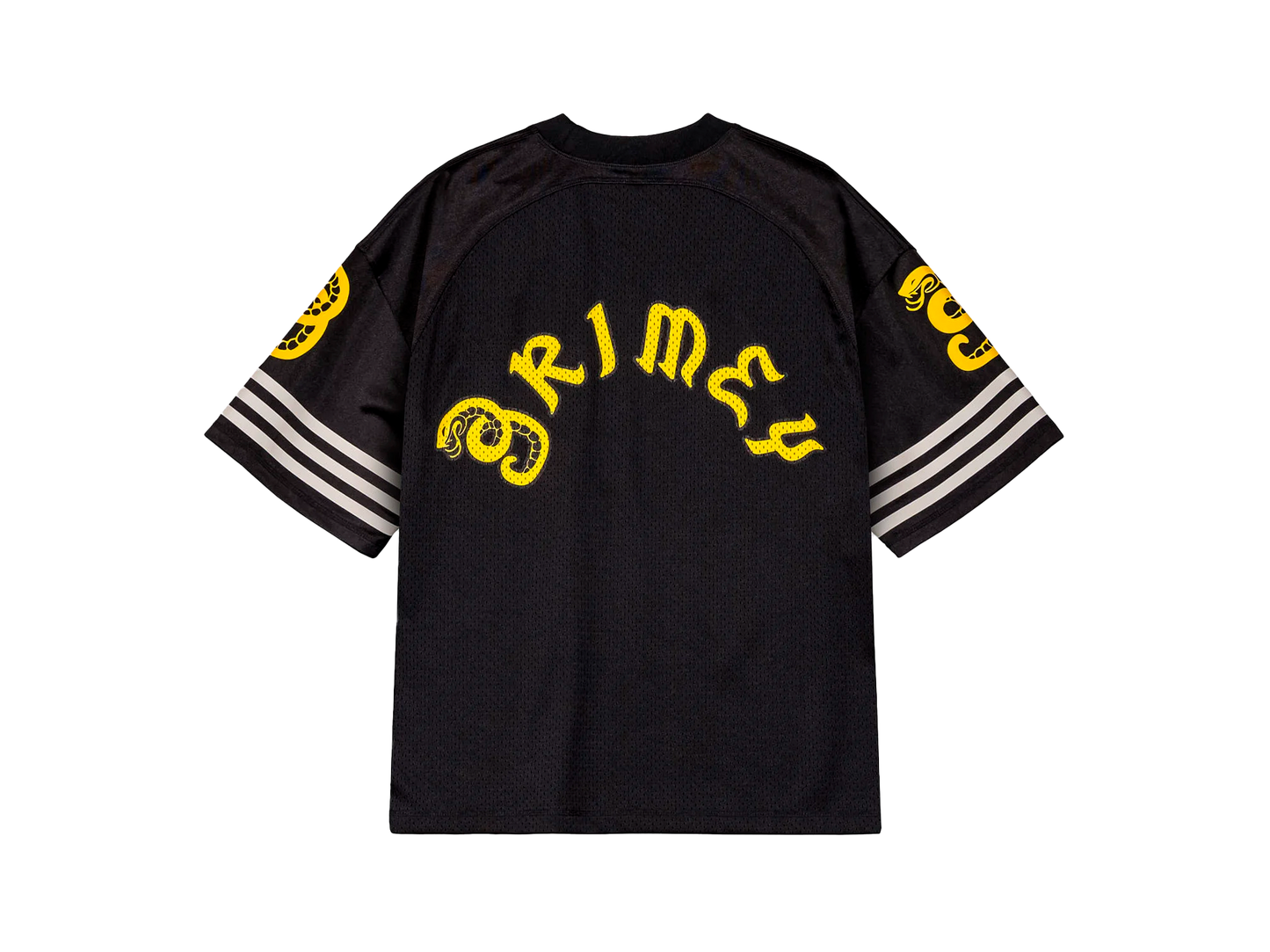 Camiseta De Football Droppin Science Mesh Boxy Black
