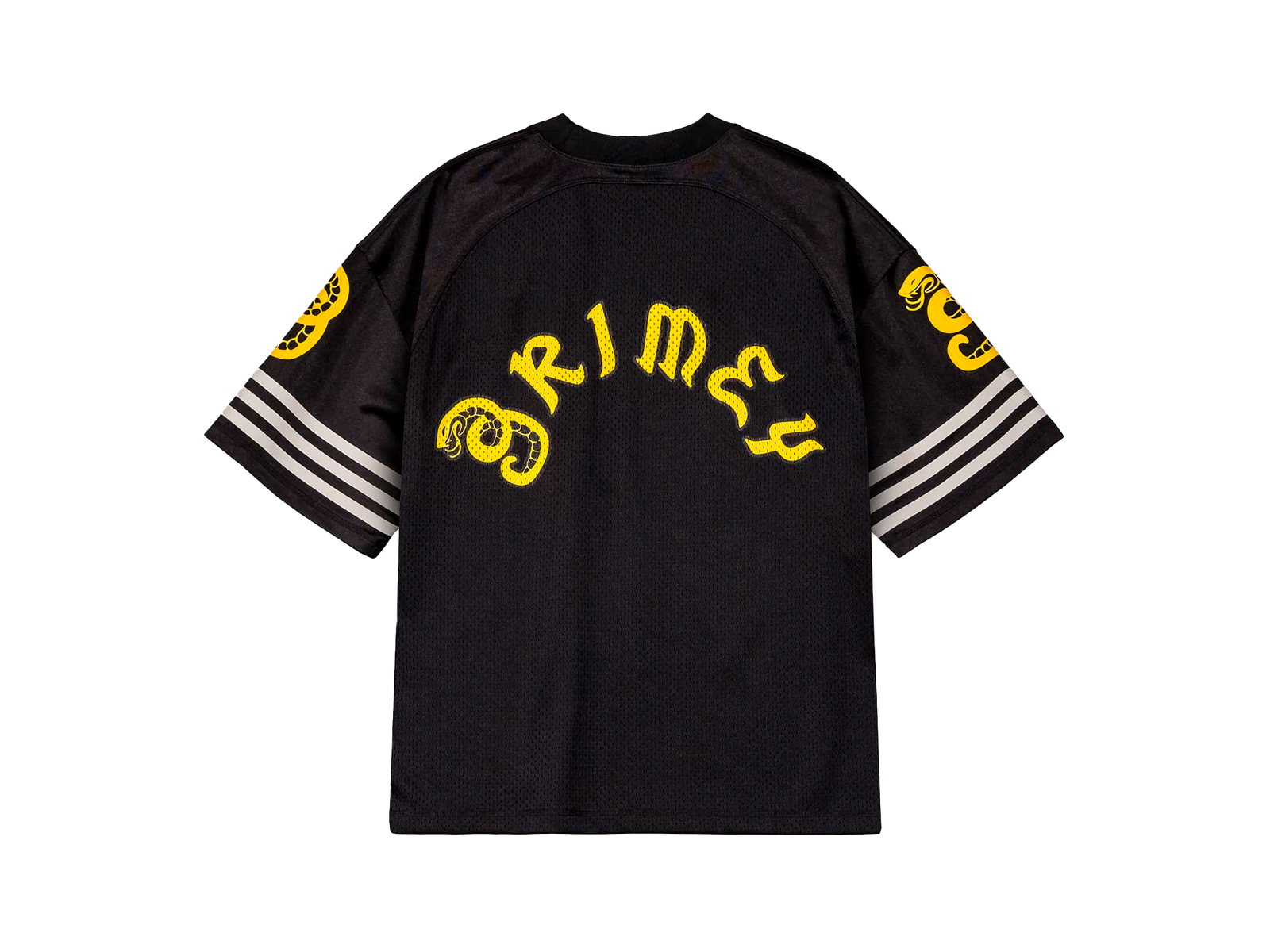 Camiseta De Football Droppin Science Mesh Boxy Black