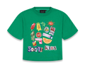 T-shirt collage vert
