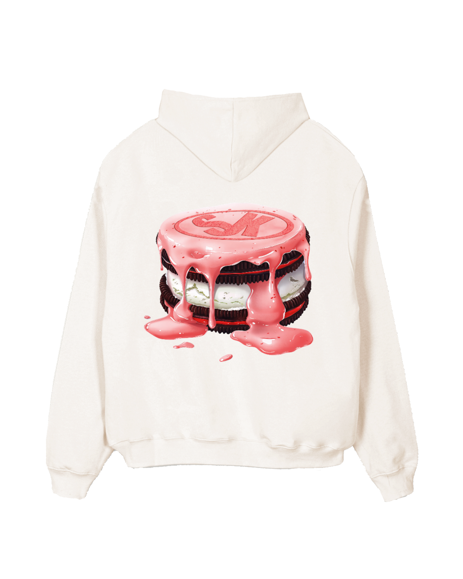 Cookies Hoodie Vintage White