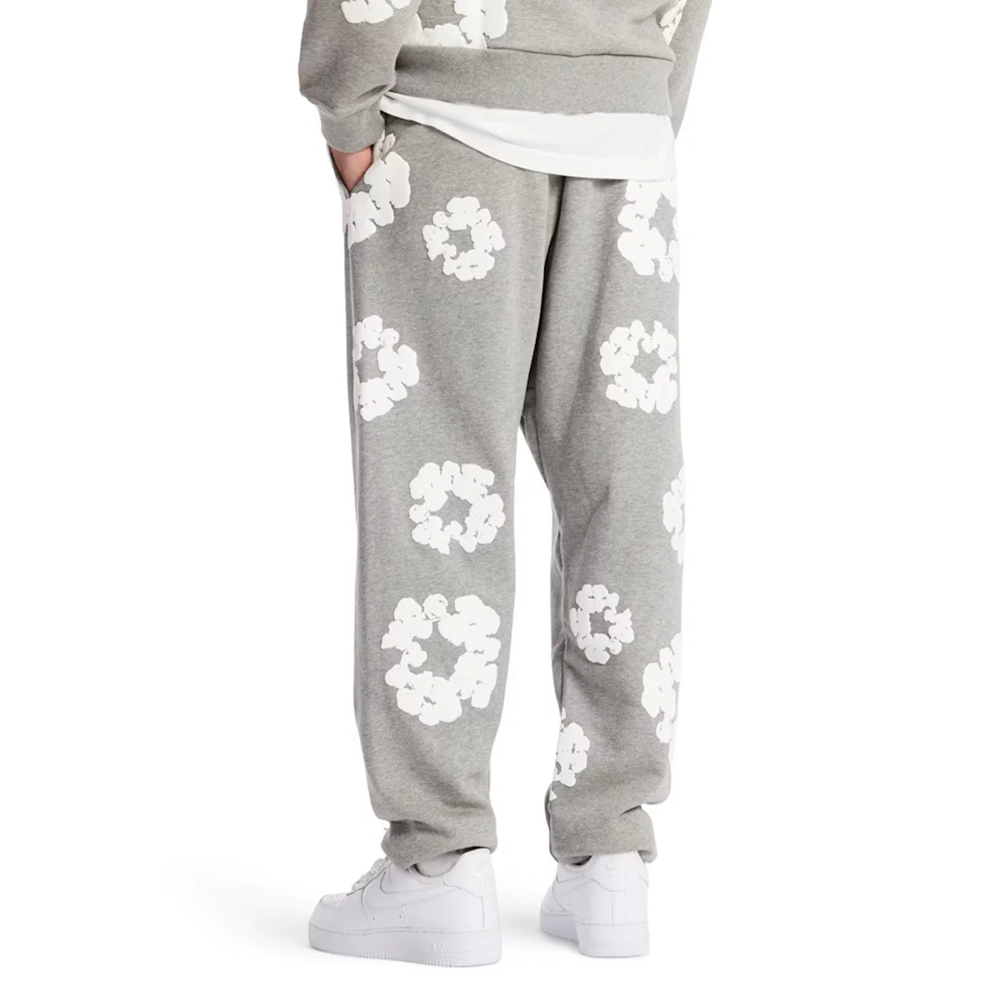 Denim Tears The Cotton Wreath Sweatpants Grey