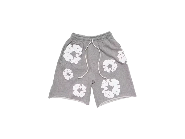Denim Tears The Cotton Wreath Shorts Grey