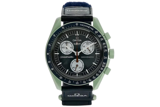 Swatch x Omega Bioceramic Moonswatch Mission to Earth