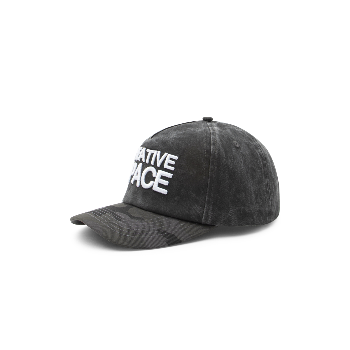 Casquette Creative Space camouflage noir
