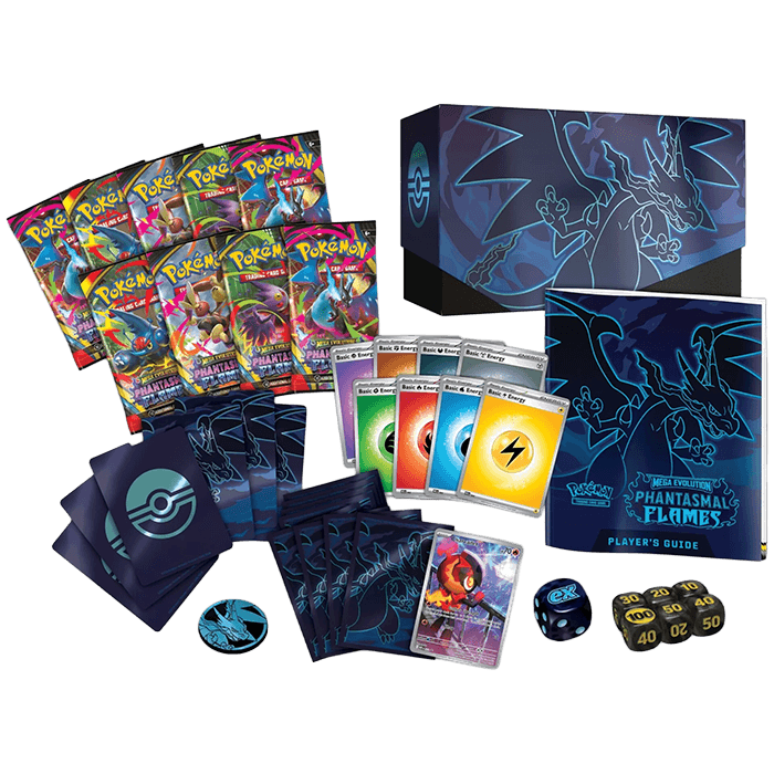 2025 Pokémon Mega Evolution Phantasmal Flames Elite Trainer Box