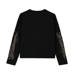 Waffle Longsleeve Black