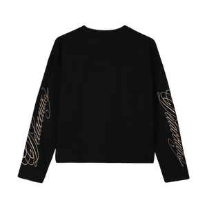 Waffle Longsleeve Black