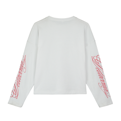 Waffle Longsleeve White