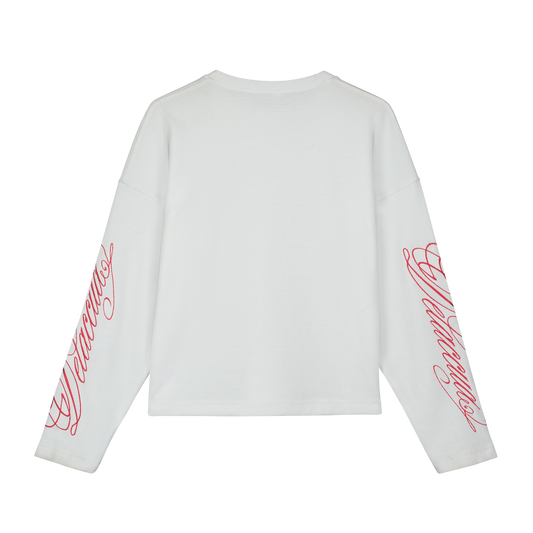 Waffle Longsleeve White