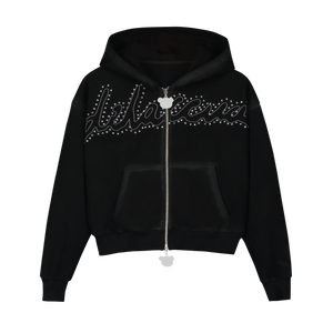 Shiny Zip Hoodie