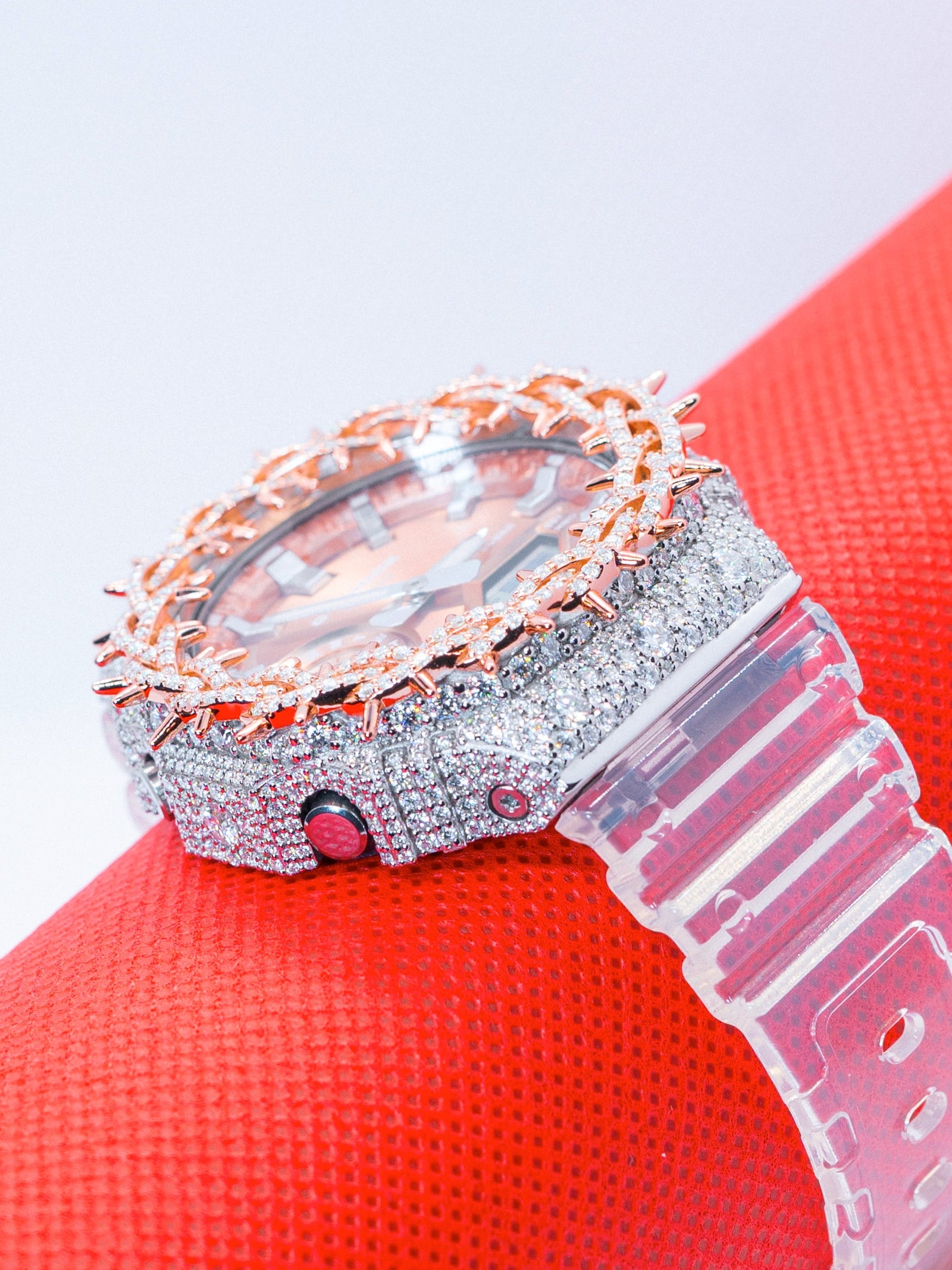 G-shock personalizado con brillantes
