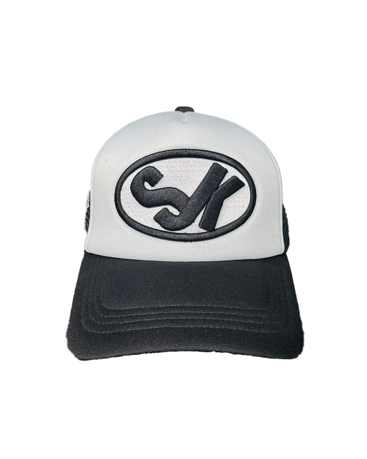 South Kids Black Trucker Cap