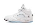Air Jordan 5 Rétro Blanc Métallisé