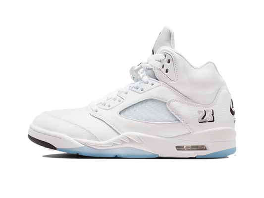 Air Jordan 5 Retro White Metallic