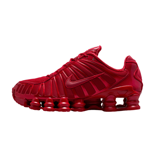 Nike Shox TL Gym Red White - vista lateral