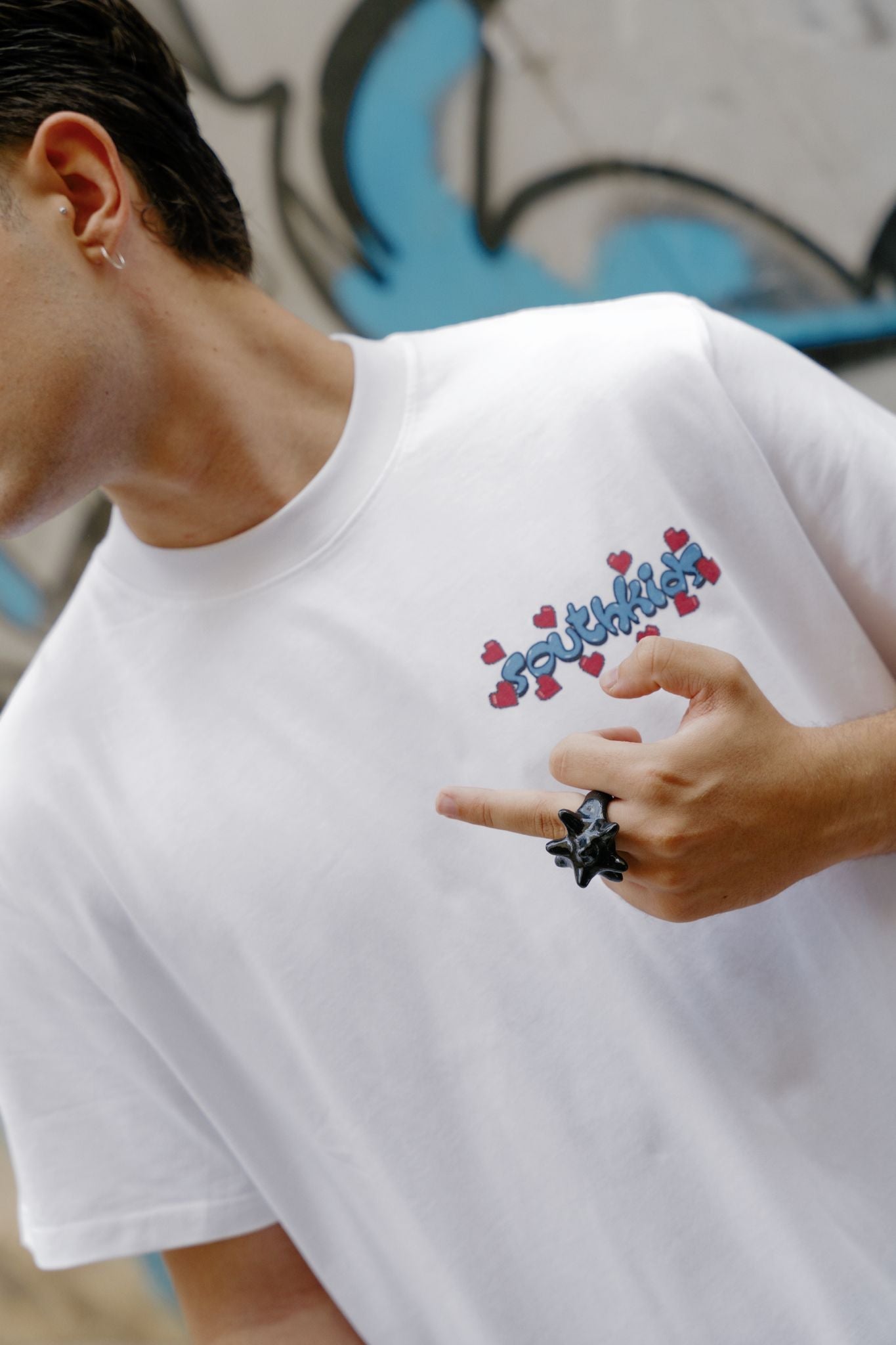 South Kids Lovers Tee White