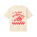 t-shirt pizza chaude