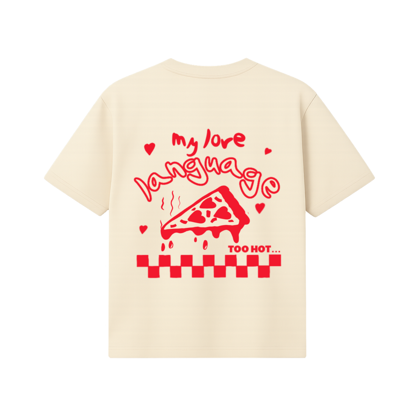 hot pizza tee