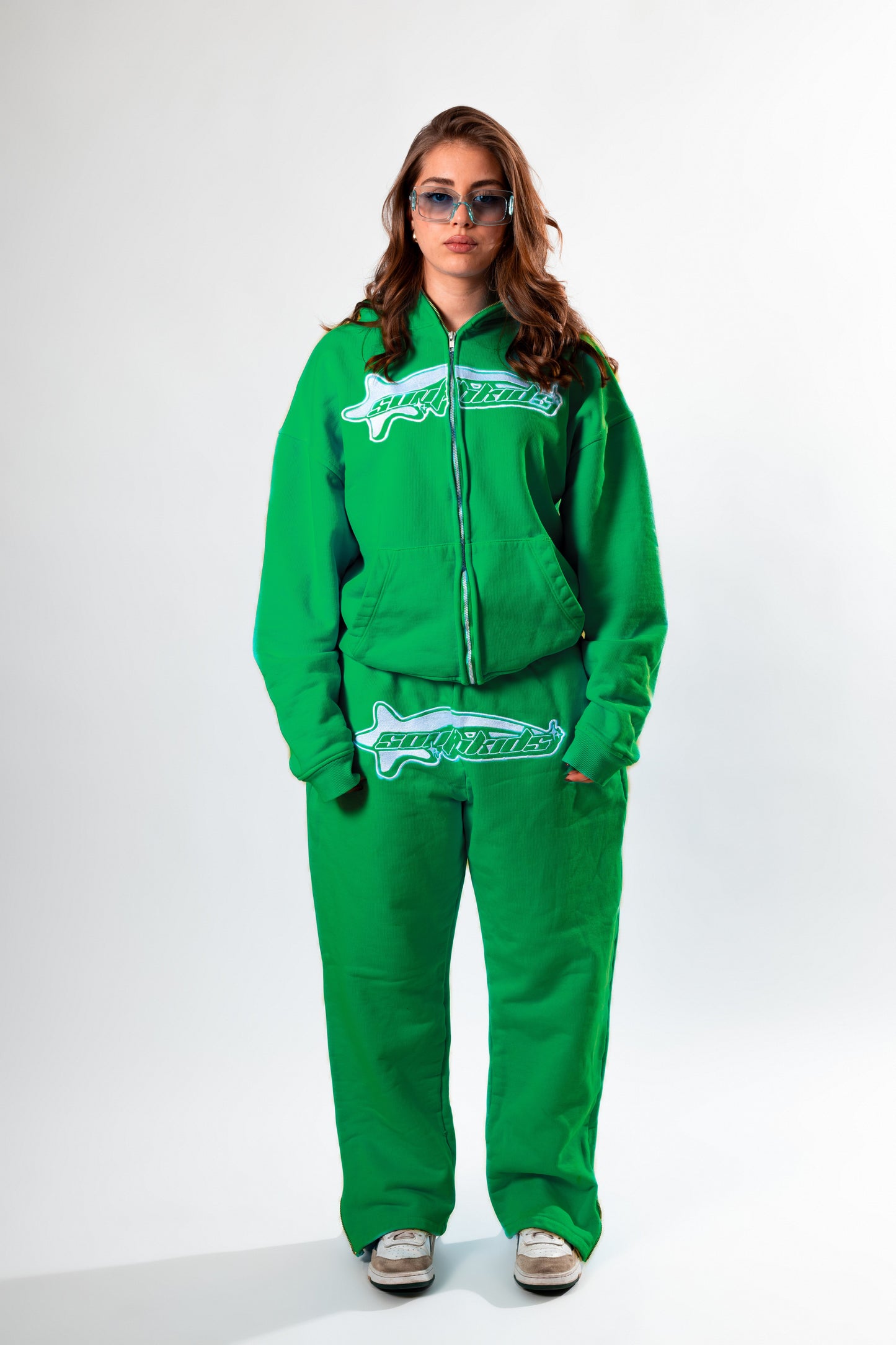 Luxury Star Green Sweatpants