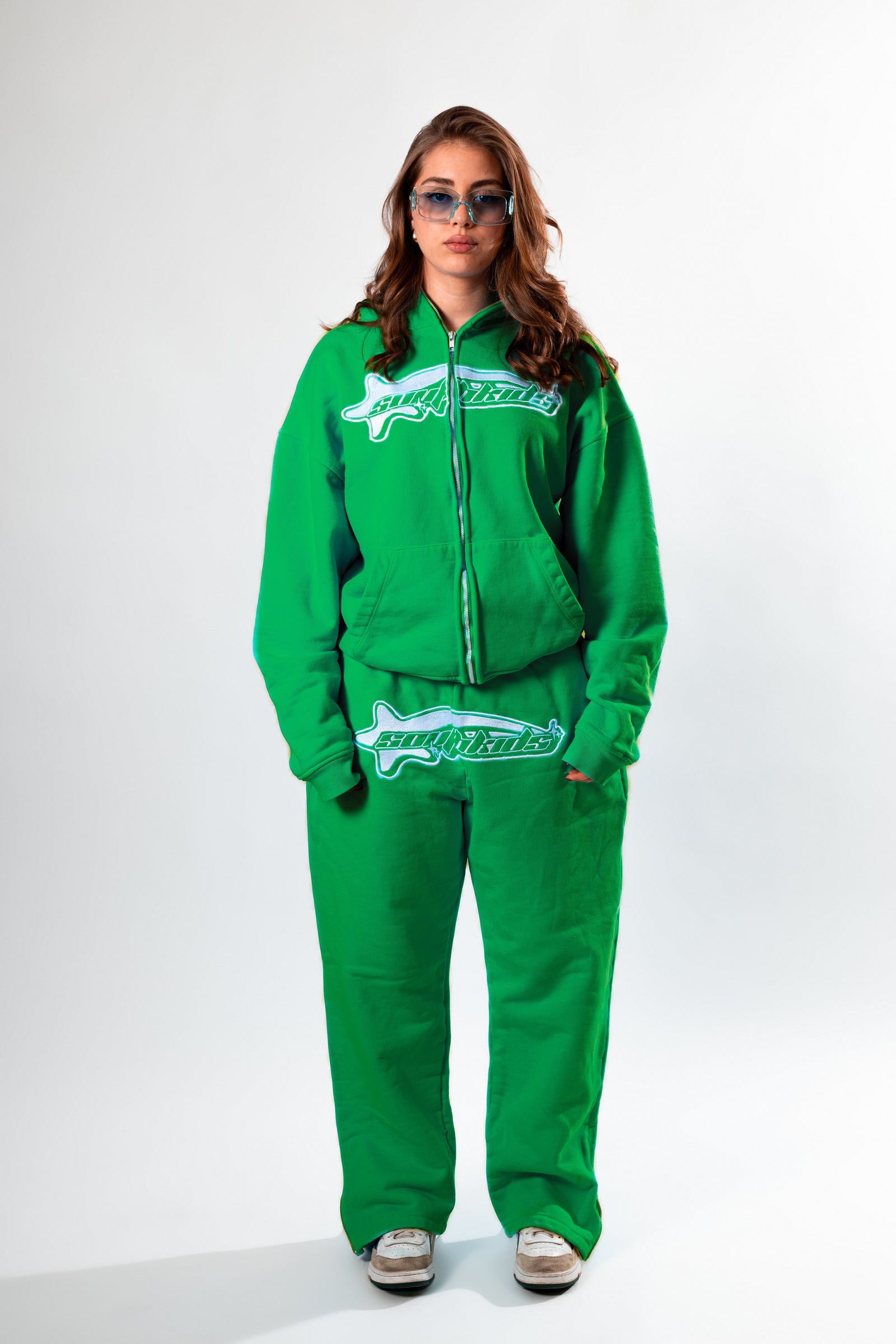Luxury Star Green Sweatpants