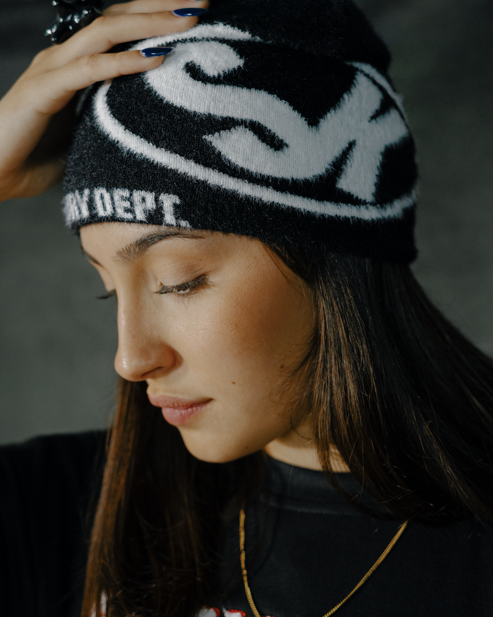 Luxury Black Beanie