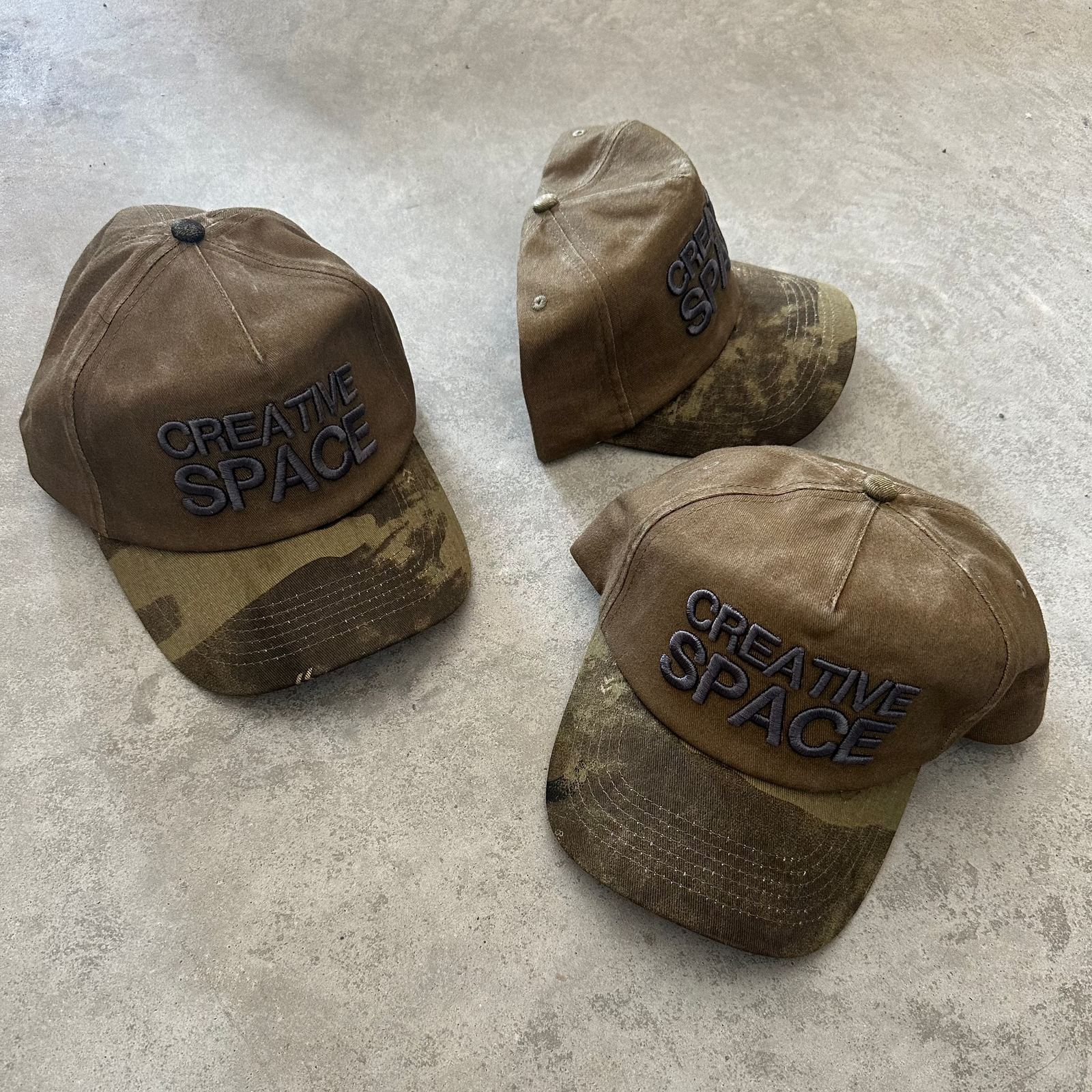 Casquette militaire Creative Space