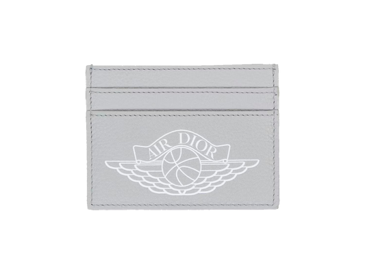 Dior x Jordan Wings Card Holder Grey