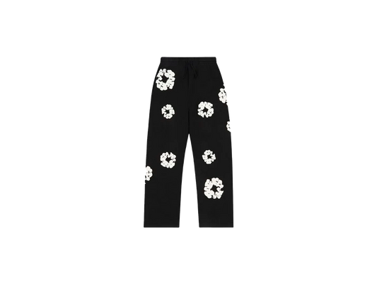 Denim Tears The Cotton Wreath Sweatpants Black