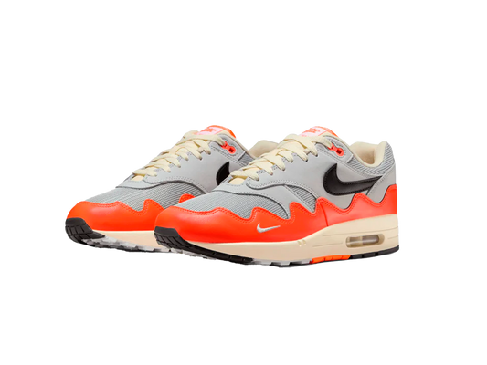 Nike Air Max 1 Patta Waves Hyper Crimson Pure Platinum