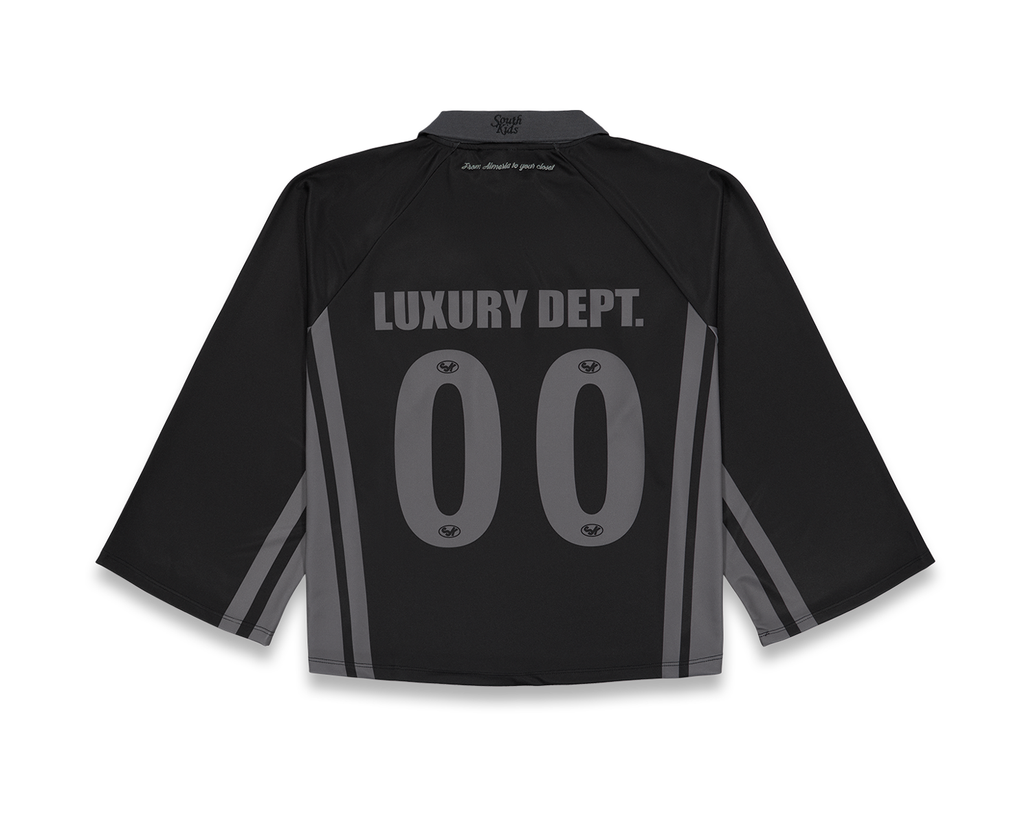 Longsleeve Football Jersey Black