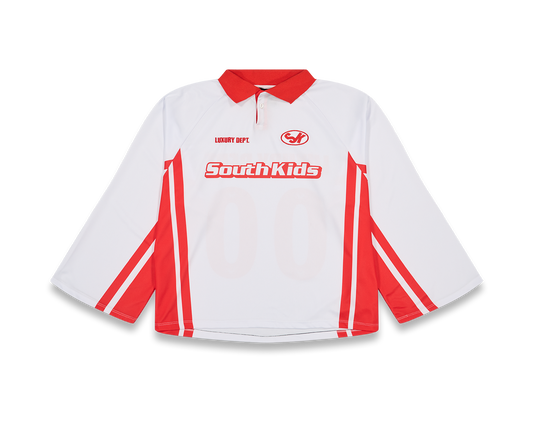 Longsleeve Football Jersey White