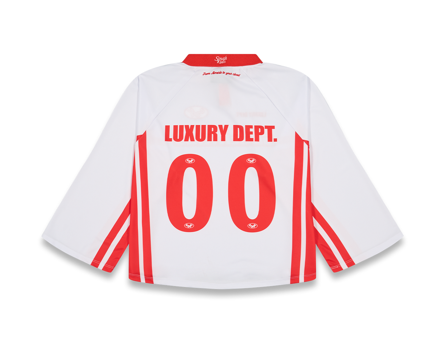 Longsleeve Football Jersey White