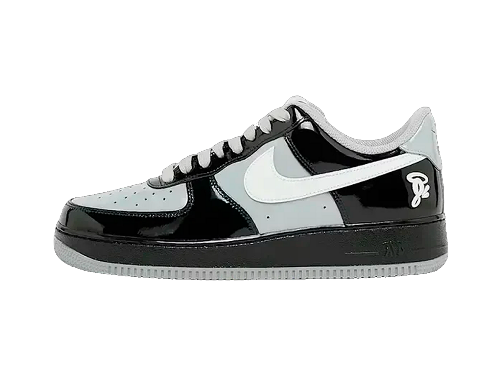 Nike Air Force 1 Low Central Cee Black White Smoke Grey