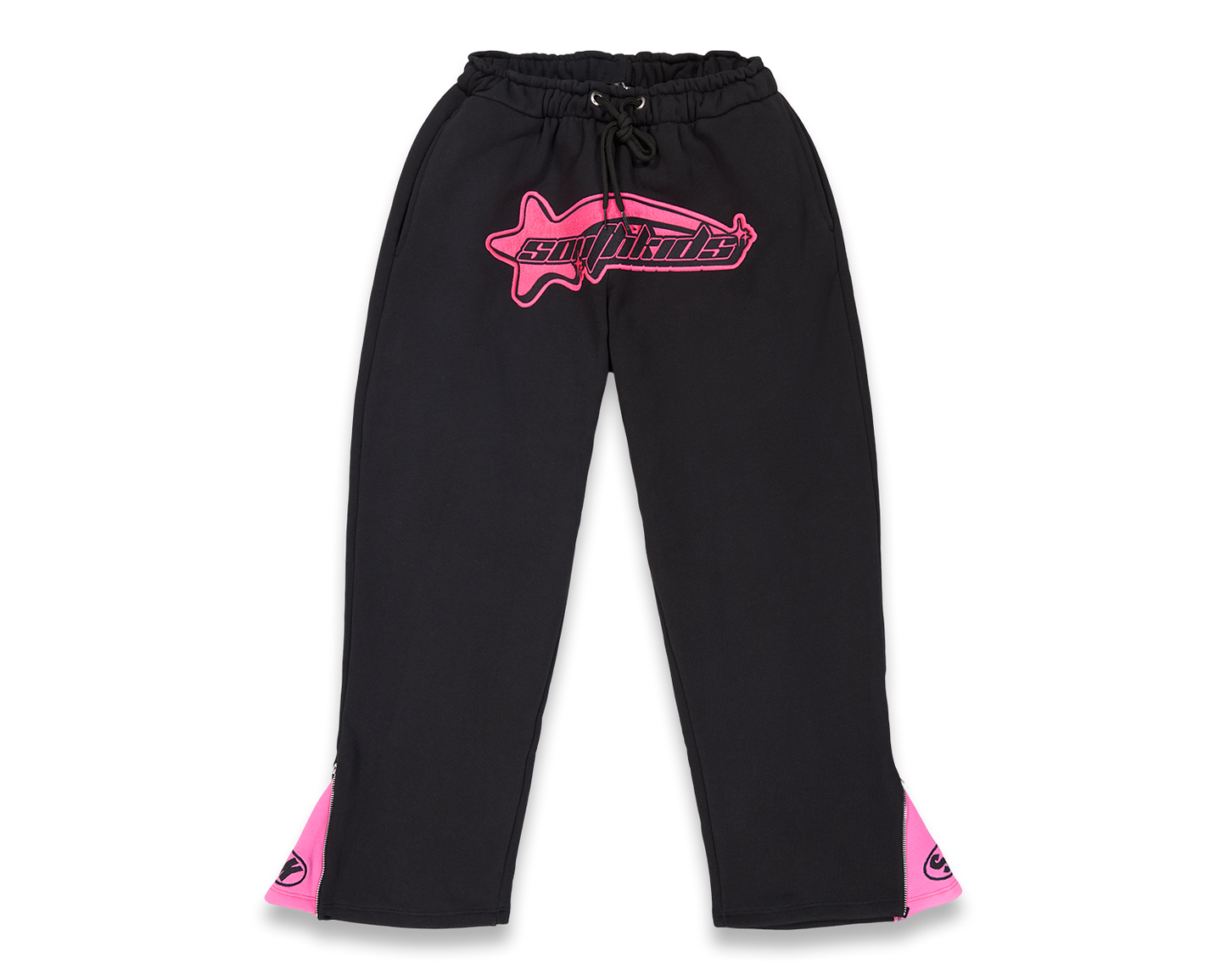 Luxury Star Black Pink Sweatpants