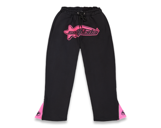 Luxury Star Black Pink Sweatpants